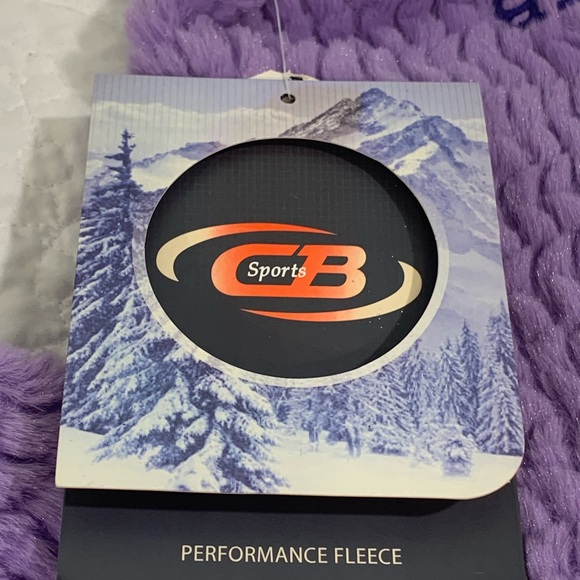 CB Sports Performance Fleece Jacket Zip Up Women's Size Small Soft Purple NWT. - Picture 3 of 10